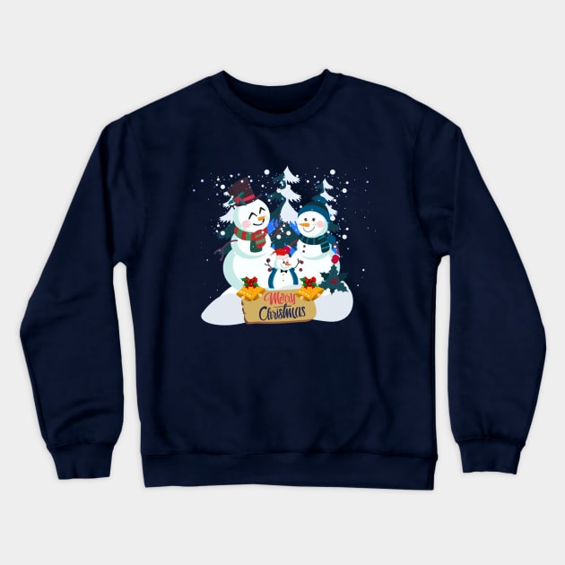 Merry Christmas Crewneck Sweatshirt by RamsApparel08